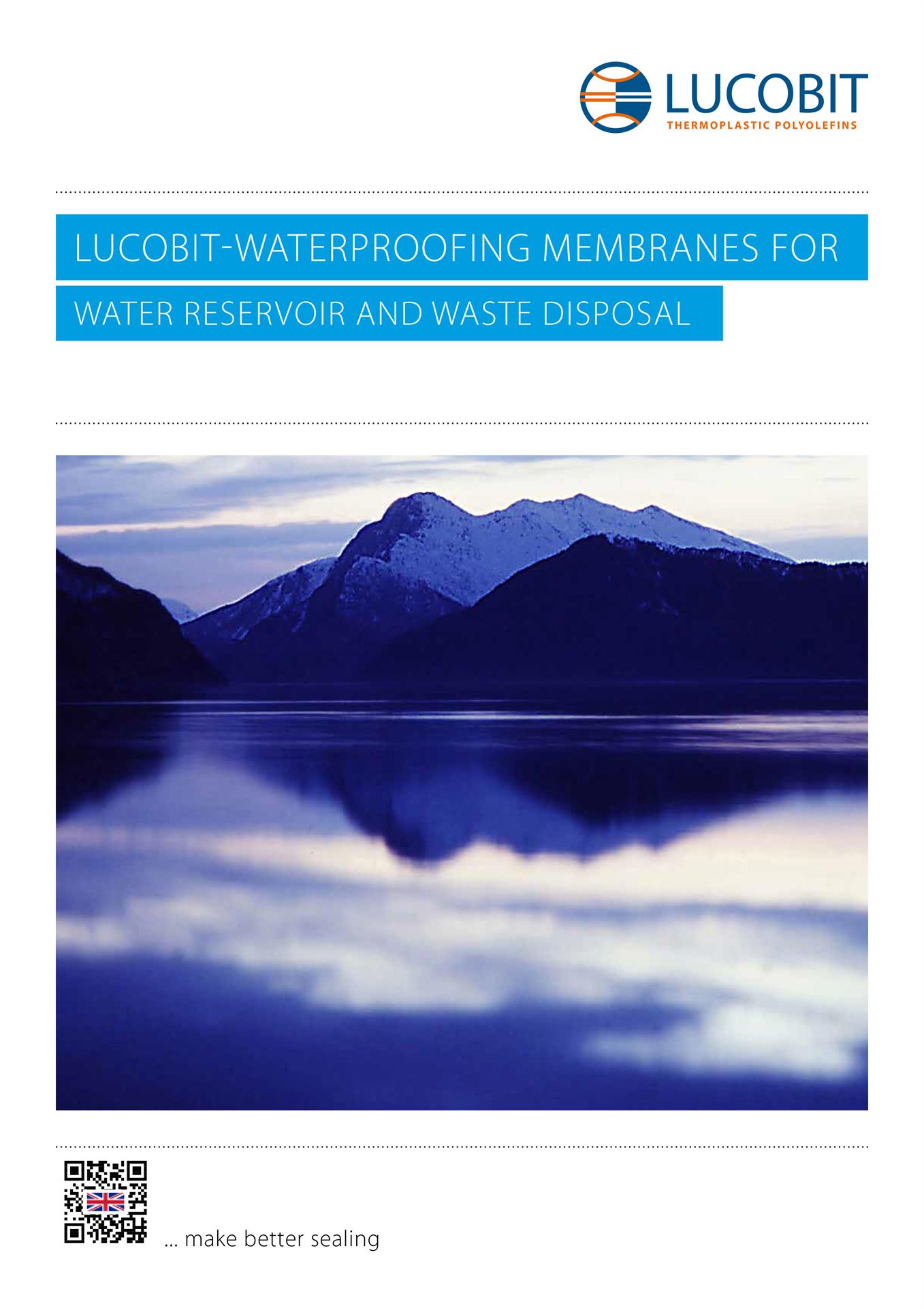 LUCOBIT Broschüre - LUCOBIT-WATERPROOFING MEMBRANES FOR WATER RESERVOIR DISPOSAL