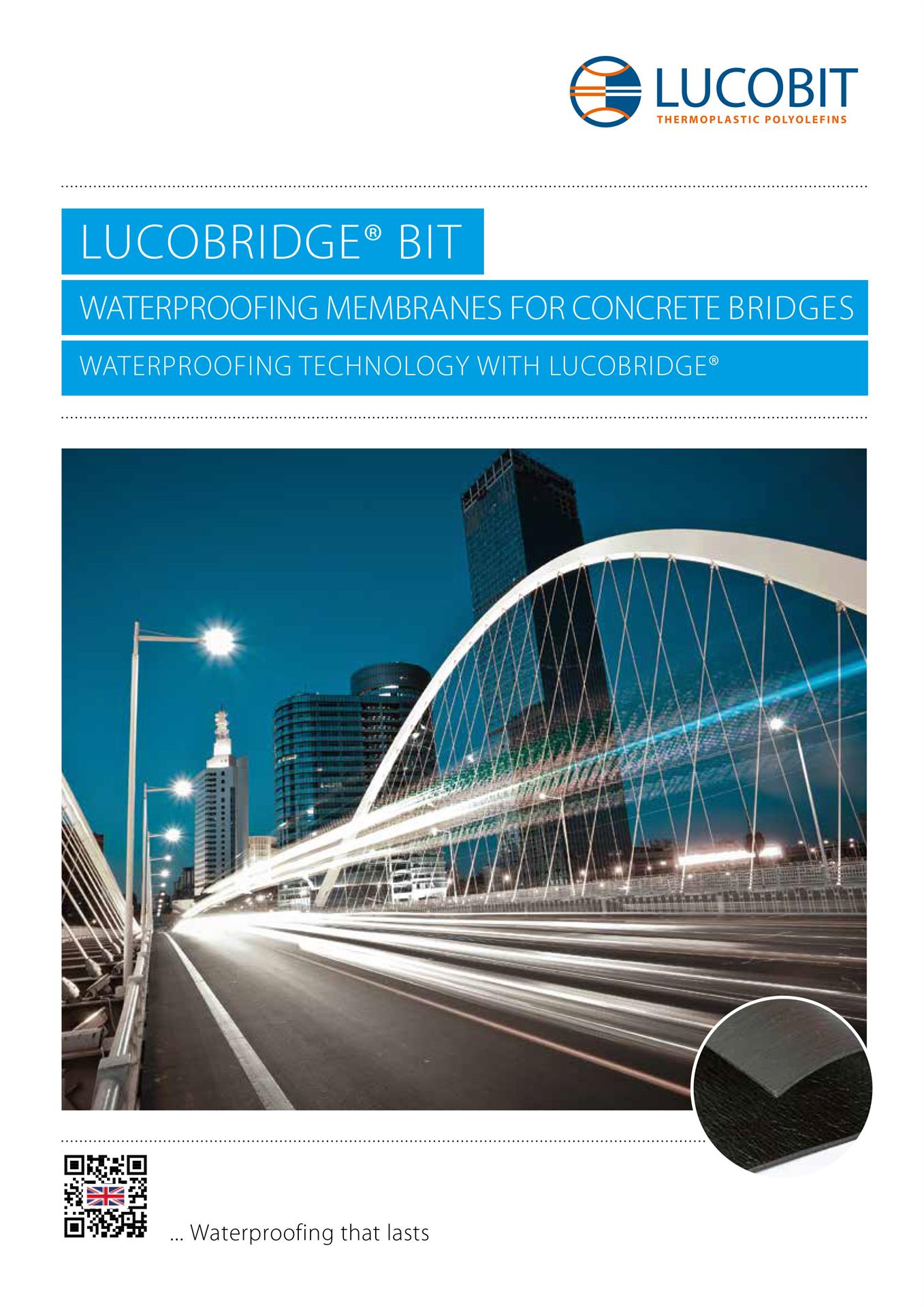 LUCOBIT Broschüre - WATERPROOFING MEMBRANES FOR CONCRETE BRIDGES